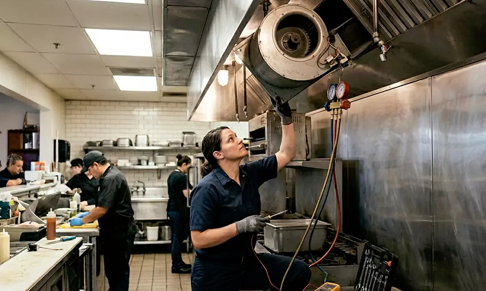 Commercial Exhaust Fan Repair in Fitchburg, MA