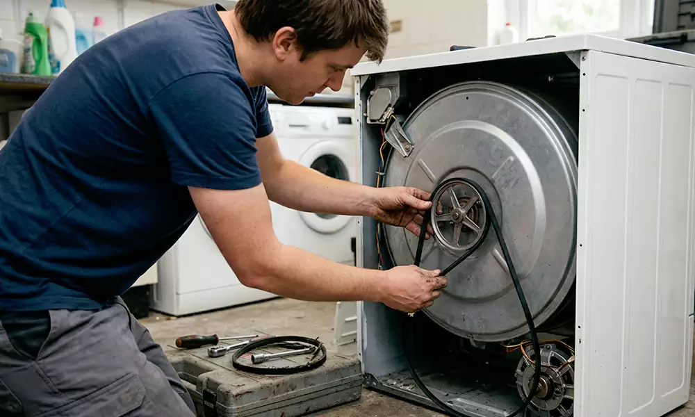 Dryer Belt Replacement in Fitchburg, MA