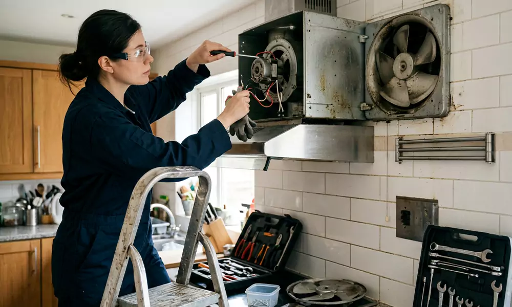 Exhaust Fan Repair in Fitchburg, MA