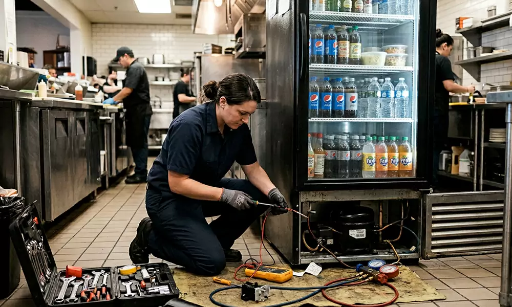 Restaurant Refrigeration Repair in Fitchburg, MA