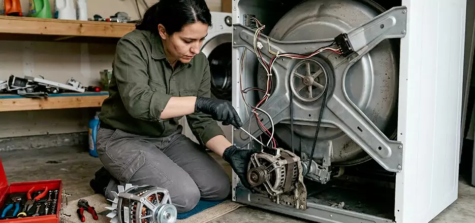 Dryer Motor Change Service in Fitchburg