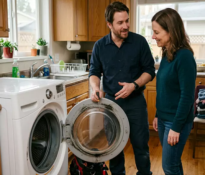 Why Fitchburg, MA Homeowners Choose Fitchburg Appliance Pro for Washer Door Seal Replacement?